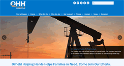 Desktop Screenshot of oilfieldhelpinghands.org